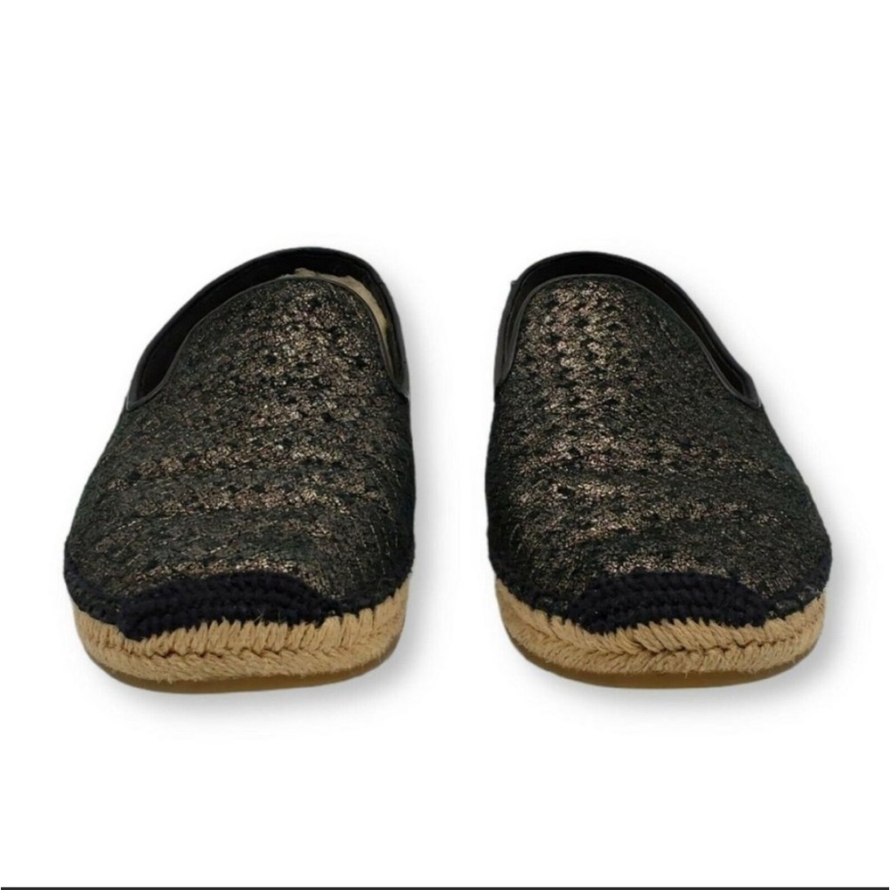 UGG Sandrinne Metallic Espadrille Shoes Womens 9